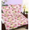 Medvilninio satino patalynės komplektas, 200x220 cm antklodės užvalkalas, 70x80 cm pagalvių užvalkalai, užsegimas sagomis, 140 g/m², nereikia lyginti, patvarus audinis, miegamojo tekstilė
