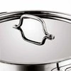 Nerūdijančio plieno puodas indukcijai, 13.4 l talpa, universalus virtuvės indas, didelis puodas, virimo puodas su dangčiu