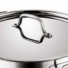 Tadar Nerūdijančio plieno puodas indukcijai, 16.5 litrų talpa, didelis šeimyninis puodas, plaunamas indaplovėje, 16.5 L puodas, indukcinis puodas, nerūdijančio plieno puodas, didelis virimo puodas