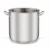 Nerūdijančio plieno puodas indukcijai, 16.5 litrų talpa, didelis šeimyninis puodas, plaunamas indaplovėje, 16.5 L puodas, indukcinis puodas, nerūdijančio plieno puodas, didelis virimo puodas