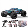 Nuotoliniu būdu valdomas automobilis 1:14 mastelio bekelės 4wd vaikams, didelis greitis 42 km/h reguliuojamas greitis, RC sunkvežimio žaislas visureigis RC automobilis hobi RC lenktyninis automobilis