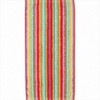 Paplūdimio rankšluostis Stripes 70x180 cm, daugiaspalvis kilpinis audinis, 510 g/m², 100% medvilnė, su pakabinimo kilpa, Oeko-Tex sertifikatas, pirties ir baseino rankšluostis