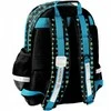 Paso Backpack Mokyklinė kuprinė, juoda, 35 cm