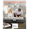 Pasvertas skaitmeninis pianinas 88 pilnai pasverti klavišai pradedantiesiems, keli tonai ir belaidis ryšys, skaitmeninio pianino klaviatūra, elektrinis pianinas, 88 klavišų pasvertas pianinas