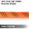 Poliesterio traukimo virvė, 61 metro ilgio, didelio stiprumo dvigubo pynimo virvė, patvari poliesterio virvė, 14 mm virvė