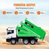 RC nuotoliniu būdu valdomas savivartis žaislinė statybinė transporto priemonė, 1:18 mastelis, 9 kanalų nuotolinis valdymas, didelė keliamoji galia, vaikiškas statybų žaidimų rinkinys