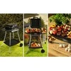 Roast Master Elektrinis sodo grilis 5-in-1 didelis pastatomas, didelė galia 3050W, bedūmis su termometru, vidaus ir lauko elektrinis kepsninė, elektrinis grilis terasai