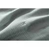 Šalavijų žalios spalvos dygsniuota mikropluošto antklodė, 160x220 cm, lengva ir patvari, 220 g/m² audinys, 120 g/m² užpildas, miegamajam ir svetainei, minkštas pledas
