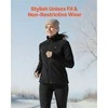 Šildomas flisinis džemperis moterims, žiemos stovyklavimui lauke, 6 šildymo zonos, 3 temperatūros lygiai, įkraunama išorinė baterija, šildomas džemperis, moteriškas šildomas bliuzonas