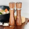 Starke Pro Medinių druskos ir pipirų malūnėlių rinkinys, reguliuojamas malimas, keraminės girnos, akacijos mediena, prieskonių malūnėliai, virtuvės reikmenys