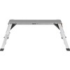 Sulankstomas aliumininis paklotas YT-30600, neslystantis, iki 150 kg, platforma