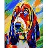 Tapyba pagal skaičius Basset Hound, 50x40cm