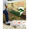 Vejos lyginimo grėblys sodui ir golfui, tvirta plieninė plokštė, pailginta rankena, 76.2 × 25.4 cm vejos lygintuvas, sodo dirvos lyginimo įrankis
