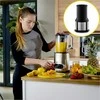 Vitalio Automatinis trintuvas 2.4L 2200W kokteiliams ir sultims, titano ašmenys, tritano ąsotis, nerūdijančio plieno korpusas, didelės galios blenderis, 2.4 litrų virtuvinis kombainas