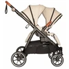 Baby Monsters Rinkinys Gondola su osłoną przeciwdeszczową Easy Twin 5 - Stone