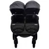 Baby Monsters Vežimėlis bliźniaczy Easy Twin 4 - Juodas