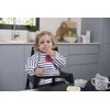 Babytolove Śliniak su rękawami - mėlyna paski