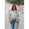 Chusta do noszenia dziecka BOBA Wrap - Jasny pilka
