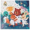 Dėlionė Miniland Barcelona Real Puzzle 12 dalys Real Madryt