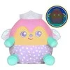 Kocot Kids *PLIUŠINĖ SAPNO SPINTELĖ, 18 cm, LUNA, Kalėdų Senelis tamsoje.