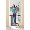 „Dreambaby Liberty Tall Gate“ šunų apsaugos varteliai (plotis: 75–82 cm x aukštis: 93 cm) – juoda