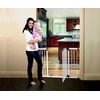 Dreambaby Safety Gate vaikams Liberty platus (P: 99-106cm x A: 76cm) - balta