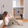 Dreambaby Vaikams Liberty Safety Gate (P:75-82cm x A:93cm) - juoda