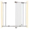 Dreambaby AVA Gate vaikų apsaugos varteliai (plotis: 75–81 cm x aukštis: 76) – balti