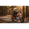 Hyper Gogo Motocykl elektrinis M5 - oranžinė