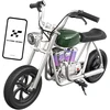 Hyper Gogo Pioneer 12 Plus Motocykl elektrinis su aplikacją - žalia