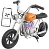Hyper Gogo Pioneer 12 Plus Motocykl elektrinis su aplikacją - oranžinė