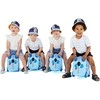 Trunki kelioninis lagaminas su ratukais vaikams | Mėlynas