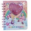 Kids Euroswan - Akcesoria licencyjne Kids Euroswan - Priedai licencyjne Bloknotas 3D brokatowy | Sweet Dreams