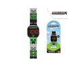 Laikrodis Kids Euroswan - Akcesoria licencyjne Kids Licensing LED laikrodžio Minecraft MIN4165 KiDS licencijavimas