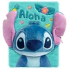 Kids Euroswan - Akcesoria licencyjne Dienoraščio užrašinė A5 3D pliušinis Lilo ir Stitch Ohana / St00117