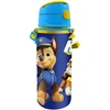 Kids Euroswan - Akcesoria licencyjne „Euroswan“ vaikiškas aliumininis buteliukas su kandikliu, 600 ml, „Paw Patrol“, „Paw Patrol“, „Chase Marshall“ / PW1994