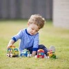 K's Kids Samochodzik su diskų įtaisu Taxi 12m+