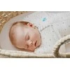 Love To Dream Otulacz Swaddle UP - dydis XS - balta, kosmos i napisy ETAP1 - 0.2 TOG Original