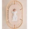 Love To Dream Otulacz Swaddle UP -dydis M - kreminė, króliki ETAP1 - 1 TOG Original