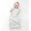Love To Dream Otulacz Swaddle UP - dydis XS - balta, gwiazdy ETAP1 - 0.2 TOG Original