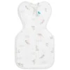 Love To Dream Otulacz Swaddle UP -dydis M - kreminė, króliki ETAP1 - 1 TOG Original