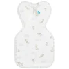 Love To Dream Otulacz Swaddle UP -dydis S - kreminė, króliki ETAP1 - 1 TOG Original