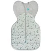 Love To Dream Otulacz Swaddle UP - dydis M - oliwkowy, księżyc - ETAP 1 Extra Warm