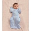 Love To Dream Otulacz Swaddle UP - dydis XS - łódki - ETAP 1 - wiskoza bambusowa - TOG 1.0