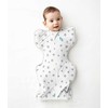 Love To Dream Otulacz Swaddle UP - dydis XS - balta, gwiazdy ETAP1 - 0.2 TOG Original