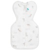 Love To Dream Otulacz Swaddle UP -dydis XS - kreminė, króliki ETAP1 - 1 TOG Original
