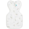 Love To Dream Otulacz Swaddle UP -dydis XS - kreminė, króliki ETAP1 - 1 TOG Original