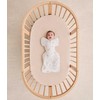 Love To Dream Otulacz Swaddle UP -dydis S - kreminė, króliki ETAP1 - 1 TOG Original