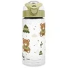 Miniland Buteliukas junior na przycisk 500ml - Niedźwiadki