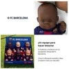 Miniland Barcelona Real Lėlė FC Barcelona chłopiec Afrykańczyk - 21cm